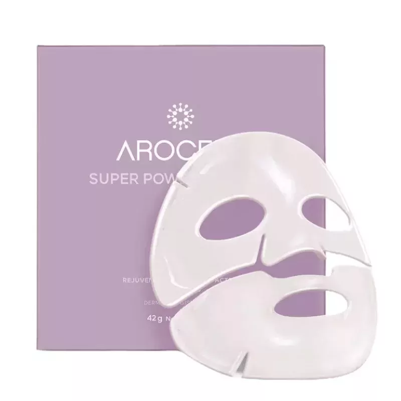 Arocell Super Power Mask EX intensyviai drėkinanti kaukė su kolagenu 1