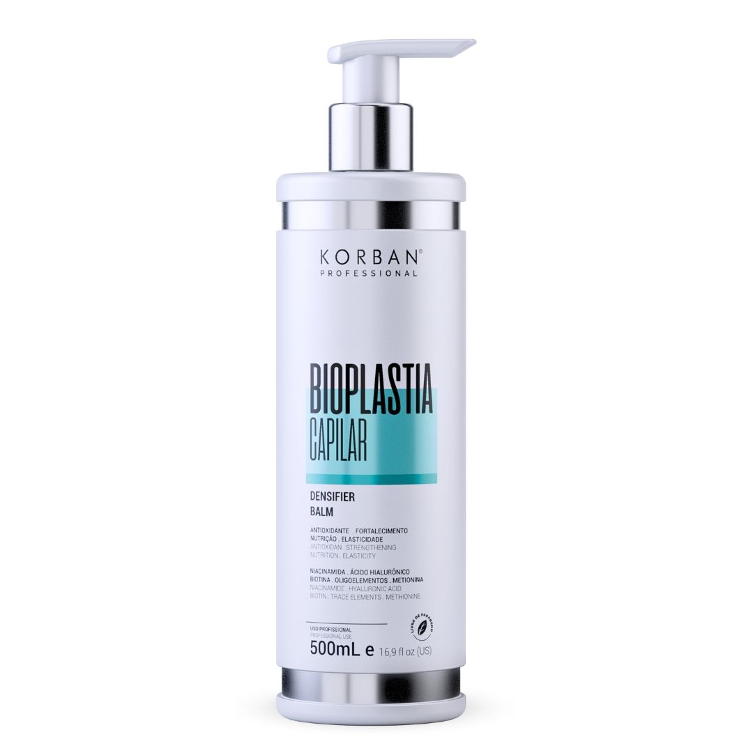 Korban Bioplastia Capilar Densifier Balm intensyviai atstatanti plaukų  kaukė, 500 ml. | Simitri.lt