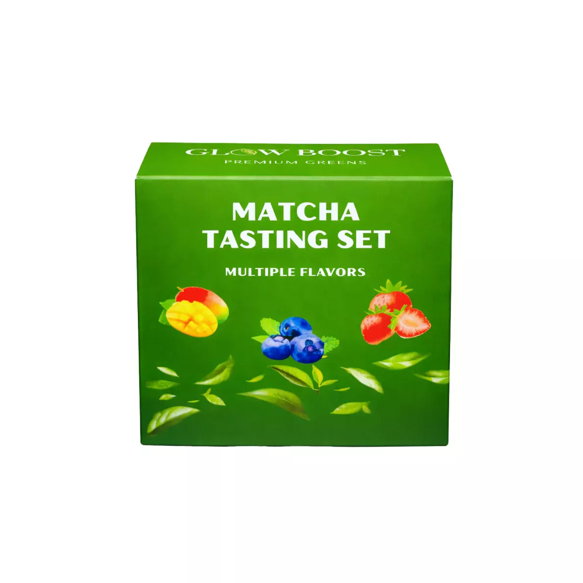 Glow Boost Matcha degustacinis rinkinys, 11x5 g. | Simitri.lt