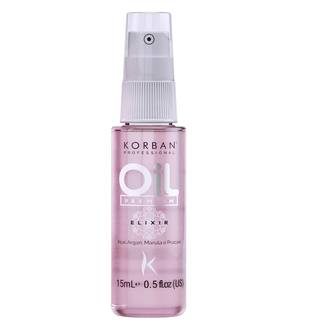 Korban Oil Premium  Elixir serumas plaukams, 15 ml.