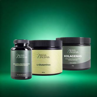 Trust kolagenas + L-glutaminas + maka