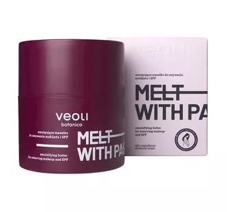 Veoli Botanica Melt With Passion valomasis makiažo sviestas, 40 g.