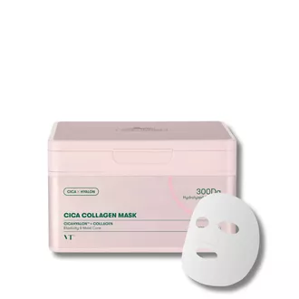 VT Cosmetics - CICA Collagen Mask Set of Firming Face Masks in a Sheet  30pcs/320g