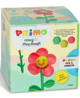 Primo modelinas, Gėlytė, 3 spalvų x 60 g.