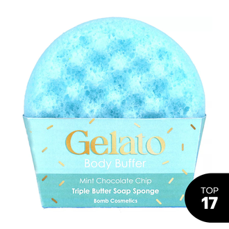 Bomb Cosmetics Mint Choc Chip Gelato kūno plaušinė su muilu