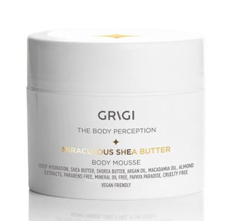Grigi Τhe Body Perception Miraculous Shea Butter Body Mousse taukmedžio sviesto kūno putėsiai, Coconut Paradise, 250 ml.