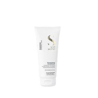 AlfaParf Milano Semi Di Lino Illuminating Diamond deimantinio žvilgesio suteikiantis kondicionierius, 200 ml.