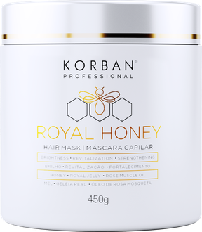 Korban Mask Royal Honey atkuriamoji plaukų kaukė, 450 g.