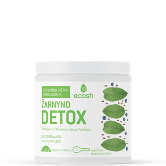 Ecosh Detox žarnyno valymui,  150 g.