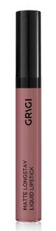 Grigi Matte Long Stay Liquid Lipstic skysti matiniai lūpų dažai, Dark Nude, No15, 4 ml.
