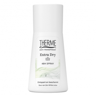 Therme Extra Dry purškiamas antiperspirantas, 75 ml.
