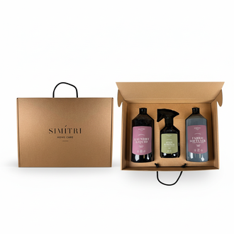 SIMITRI skystas skalbiklis su probiotikais, audinių minkštiklis ir skalbinių dėmių valiklis, Smoky Cherry