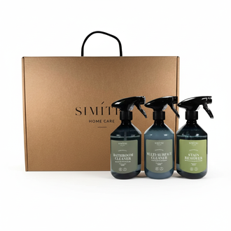SIMITRI įvairių paviršių, vonios ir skalbinių dėmių valiklių rinkinys
