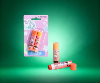 Martinelia Magic Ballet Lip Balm Duo lūpų balzamų rinkinys, 2x4 g.