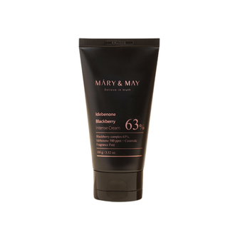 Mary&May Idebenone Blackberry Intense Anti-Wrinkle Cream With Idebenone veido kremas su juodųjų serbentų ekstraktu, 100 g.