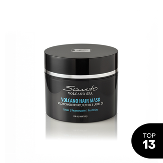 Santo Volcano Spa maitinanti ir drėkinanti plaukų kaukė, 200 ml.