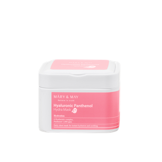 Mary&May Hyaluronic Panthenol  Hydra Mask lakštinės veido kaukės, 30 vnt.