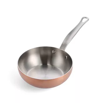 Mauviel 1830 Tri Ply Cookware Pan, 18 cm.