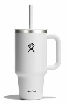 32 OZ ALL AROUND TRAVEL TUMBLER WHITE