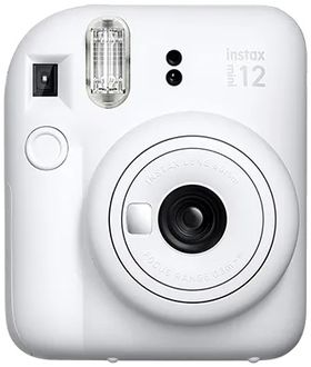 Fujifilm Instax Mini 12 momentinis fotoaparatas, baltas