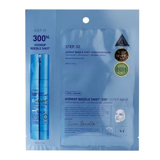 VT Cosmetics - Hydrop Reedle Shot  300hL 2-Step Mask - Hydrating  Hydrogel Face Mask - 1pc/38g 2