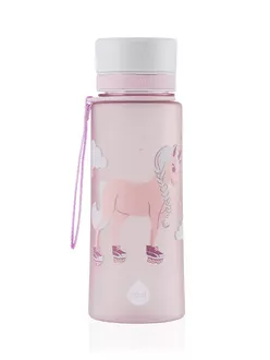 Equa Unicorn plastikinė gertuvė be BPA, 600 ml.