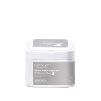 Mary&May Niacinamide Vitamin C  Brightening Mask lakštinės veido kaukės, 30 vnt.