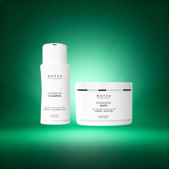 Matsu Extension Fast Hair Growth & Scalp Detox detoksikuojantis galvos odos ir plaukų rinkinys