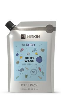 Hiskin Kids Blueberry Body Wash, 700 ml.