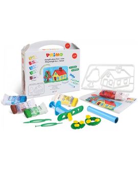 Primo modeliavimo rinkinys su formelėmis, House Set, 5 spalvos