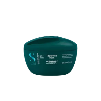 AlfaParf Milano Semi Di Lino Reparative plaukų kaukė pažeistiems plaukams, 200 ml.