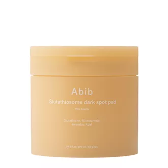 Abib Glutathiosome Dark Spot Pad drėkinančios ir švytėjimo suteikiančios veido pagalvėlės, 60 vnt.