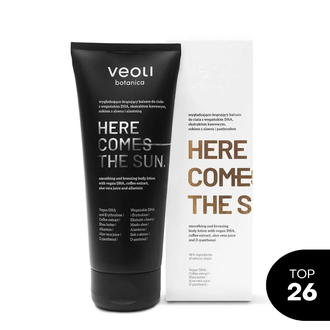 Veoli Botanica Here Comes The Sun kūno losjonas su atspalviu, 200 ml.