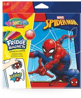 Magnetukų kūrybinis rinkinys COLORINO Marvel Žmogus voras