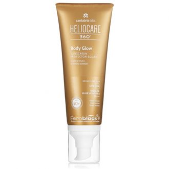 Heliocare 360° Body Glow SPF50+apsauginis kremas nuo saulės, 100 ml.