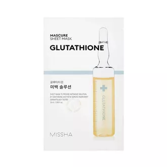 MISSHA Mascure Whitening Glutathione Sheet MASK