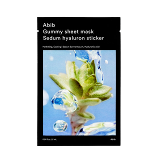 Abib  Gummy Sheet Mask Sedum Hyaluron veido kaukė, 27 ml.
