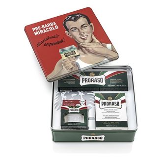 Proraso Gino Vintage Shaving Kit vintažinis rinkinys skutimuisi