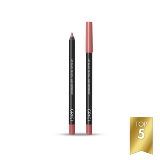 Grigi Waterproof Lip Silky Pencil lūpų pieštukas, Nude Pink Brown, No21