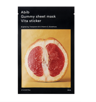 Abib Gummy Sheet Mask Vita Sticker veido kaukė, 27 ml.