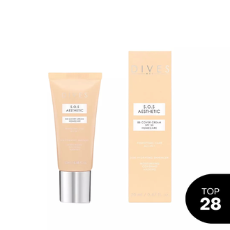 Dives Med S.O.S Aesthetic BB Cover drėkinamasis maskuojamasis veido kremas su SPF30, 20 ml.
