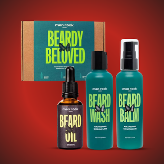 Men Rock Beardy Beloved Awakening Sicilian Lime Beard Kit Barzdos prie˛iuros rinkinys, 1vnt