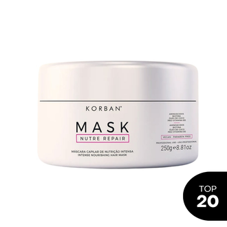 Korban Mask Nutre Repair atstatomoji plaukų kaukė, 250 g.