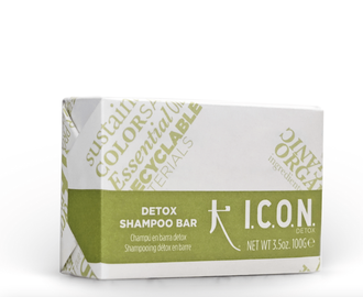 I.C.O.N Detox kietasis šampūnas, 100 g.