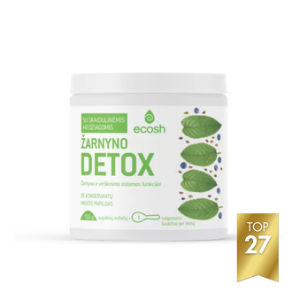 Ecosh Detox žarnyno valymui,  150 g.