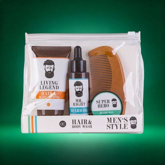 Men's Style kūno priežiūros rinkinys, Oak & Citrus