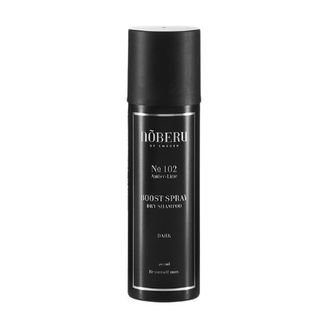 Nõberu No 102 Boost Spray Dry Shampoo Dark sausas šampūnas, 200 ml.