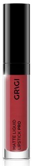 Grigi Matte Pro Liquid Lipstick skysti matiniai lūpų dažai, Red, No401, 4 ml.