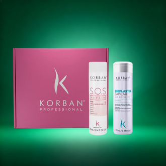 Korban Bioplastia S.O.S rinkinys plaukų priežiūrai