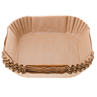 Adler karšto oro gruzdintuvės vienkartiniai įdėklai, 16x16x4.5cm, 100 vnt.